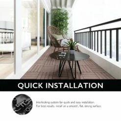 Square Deck Tiles In Russet Canyon, 6-Pack 17 Square Deck Tiles In Russet Canyon, 6-Pack -US Home Sales Store square deck tiles russet canyon 5