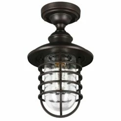 Stevenson Ceiling Light In Bronze