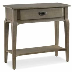 Stratus Apartment Hall Console In Smoke Gray