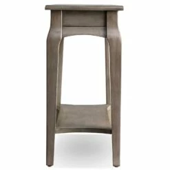 Stratus Narrow Side Table In Smoke Gray -US Home Sales Store stratus narrow side smoke gray 6