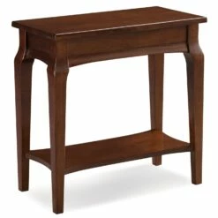 Stratus Narrow Side Table In Heartwood Cherry