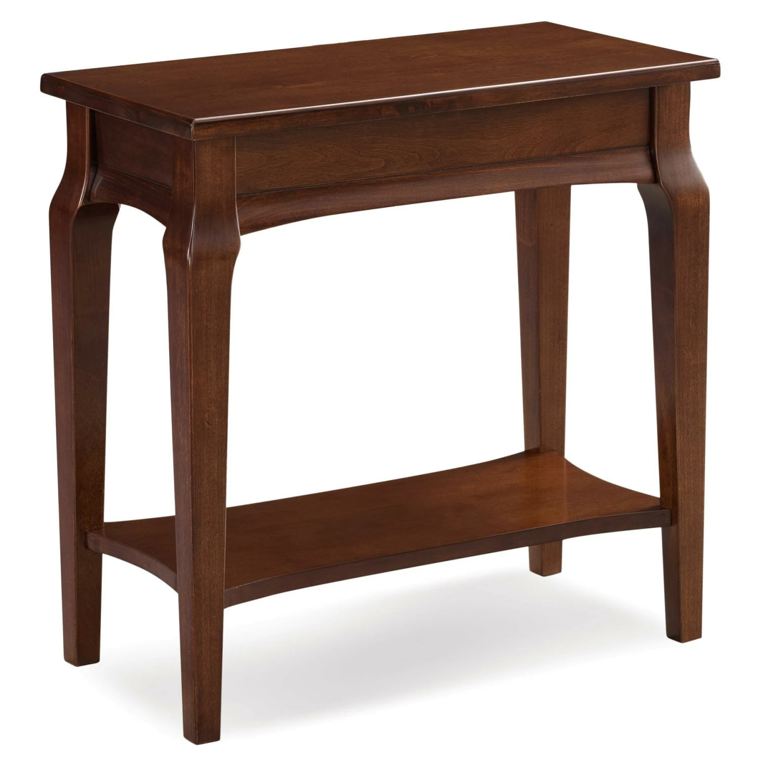 Stratus Narrow Side Table In Heartwood Cherry 1 Stratus Narrow Side Table In Heartwood Cherry