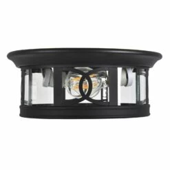 Summit Outdoor Ceiling Light In Textured Matte Black -US Home Sales Store summit ceiling light textured matte black 6