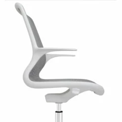 Teramo Ergonomic Mesh Swivel Chair In White -US Home Sales Store teramo ergonomic white swivel chair 8