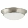 Tess LED Wall Light In Satin Nickel, 13-Inch