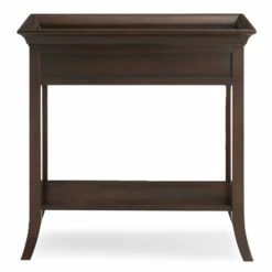 Traditional Cherry Tray Edge Hall Stand In Chocolate Cherry -US Home Sales Store traditional tray hall stand chocolate cherry 7