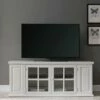 TV Stand In Cottage White, 62-Inch