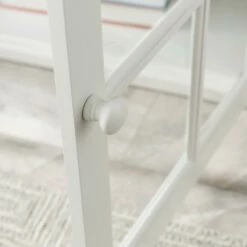 TV Stand In Cottage White, 62-Inch -US Home Sales Store tv stand cottage white 62 inch 6