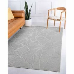 Vennor Indoor Outdoor Area Rug, 4-Foot By 6-Foot