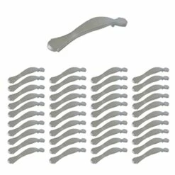 Victorian Pull In Satin Nickel, 40-Pack