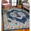 Wendlyn Medallion Area Rug In Vintage Multicolor 5-ft 3-in X 7-ft 7-in