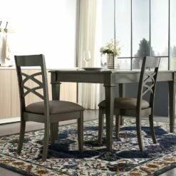 Wendlyn Medallion Area Rug In Vintage Multicolor 5-ft 3-in X 7-ft 7-in -US Home Sales Store vintage rug 5 foot 3 inch by 7 foot 7 inch 7