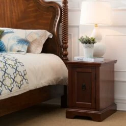 Westwood Printer Stand In Brown Cherry -US Home Sales Store westwood cherry printer desk brown cherry 3