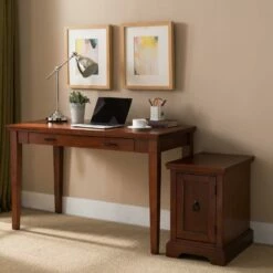 Westwood Printer Stand In Brown Cherry -US Home Sales Store westwood cherry printer desk brown cherry 4