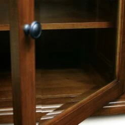 Westwood Corner TV Stand In Brown Cherry, 47-Inch -US Home Sales Store westwood corner tv stand 55 inch 4