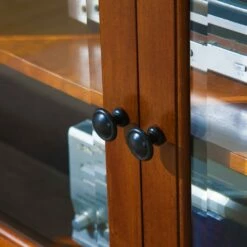 Westwood Corner TV Stand In Brown Cherry, 56-Inch -US Home Sales Store westwood corner tv stand 60 inch 4