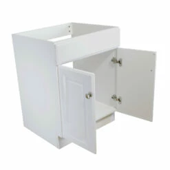 Wyndham 24-Inch Bathroom White Vanity Without Top -US Home Sales Store wyndham 24 inch vanity white without top 7