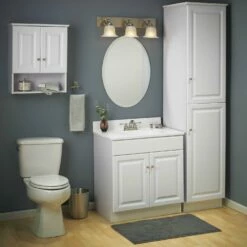 Wyndham 24-Inch Bathroom White Vanity Without Top -US Home Sales Store wyndham 24 inch vanity white without top 9