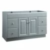 Wyndham Bath Vanity Cabinet In Gray, 48-Inches X 21-Inches