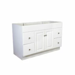 Wyndham 48-Inch Bathroom Vanity Without Top In White